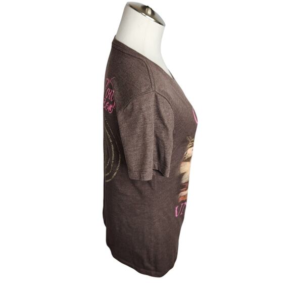 Carrie Underwood Concert T-shirt Womens Size XL The Cry Pretty 360 Tour Brown - Picture 3 of 6